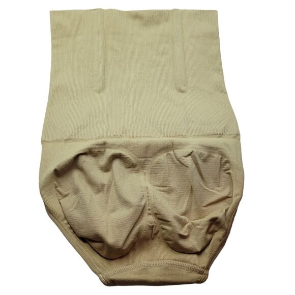 ShaperQueen Undergarment Nude Waist Trimmer Womens S Curvy Figure Stomach Girdle - Picture 4 of 9